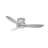 Concept II 52" LED Ceiling Fan in Polished Nickel finish w/ Silver blades by Minka Aire