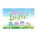 Easter Decorations Easter Banner Holiday Decorations Egg Bunny Flag Background Cloth Holiday Party Photo Background Cloth Hot Pink