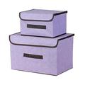 Storage Containers Closet Fabric Closet Storage Sundries Box Foldable Storage Storage Box Box Clothing Foldable With Lid Portable Storage Housekeeping & Low Profile Storage Woven Storage Trunk