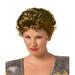 DOPI 80 s Ladies Big Hair Brunette Bob Sassy Wig