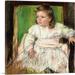 ARTCANVAS The Pink Sash 1898 Canvas Art Print by Mary Cassatt - Size: 12 x 12 (0.75 Deep)