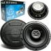 Pair Hifonics ZS653 6.5 Inch 600 Watt 3 Way Car Audio Coaxial Speaker Bundle