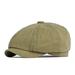 Gash Hao Mens Newsboy Flat Cap 100% Cotton Gatsby Ivy Golf Cabbie Hat