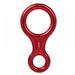 Naiyafly 1Pc Outdoor Speed Drop 8-character Ring Descender High-altitude Slow-down Device Protector Eight-character Ring Red