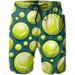 Men s Tennis Ball Swim Trunks Quick Dry Swim Shorts Fashion Beach Board Shorts Swimwear S-3XL