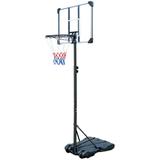 Portable Basketball Hoop for Teens/Adults BTMWAY Basketball Goals Height Adjustable 5.4ft - 7ft Outdoor Basketball Hoop with Wheels and Backboard Basketball Goals Play Set for Indoor Outdoor