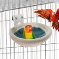 Parrot Nest Bed Birds Cage House Hatching Small Bird Cage Nest Hemp Rope Weave Bird Cage Nest for Parakeets Cockatiels Budgies diameter 13cm