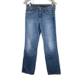 J. Crew Jeans | J. Crew Womens Blue Denim Jeans Size 6 Mid Rise Cotton Blend Straight Leg | Color: Blue | Size: 6