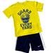 Nike Matching Sets | Nike Activewear Shorts & Place Guard Every Yard T-Shirt Bundle Boys 6/7 & 7/8 | Color: Blue/Yellow | Size: Boys 6/7 & 7/8