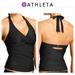 Athleta Swim | Athleta "Tara" Halter Tankini Top Euc | Color: Black | Size: 36 B/C Tall