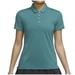 Nike Tops | Nike Dri-Fit Women's Teal Green Victory Short Sleeve Golf Polo Shirt Size Small | Color: Green | Size: S