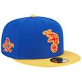 Men's New Era Royal/Yellow Oakland Athletics Empire 59FIFTY Fitted Hat