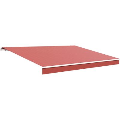 Gelenkarmmarkise WISMAR "Classic", rot (rostrot), B:350cm H:25cm, Polyacryl, Markisen Image