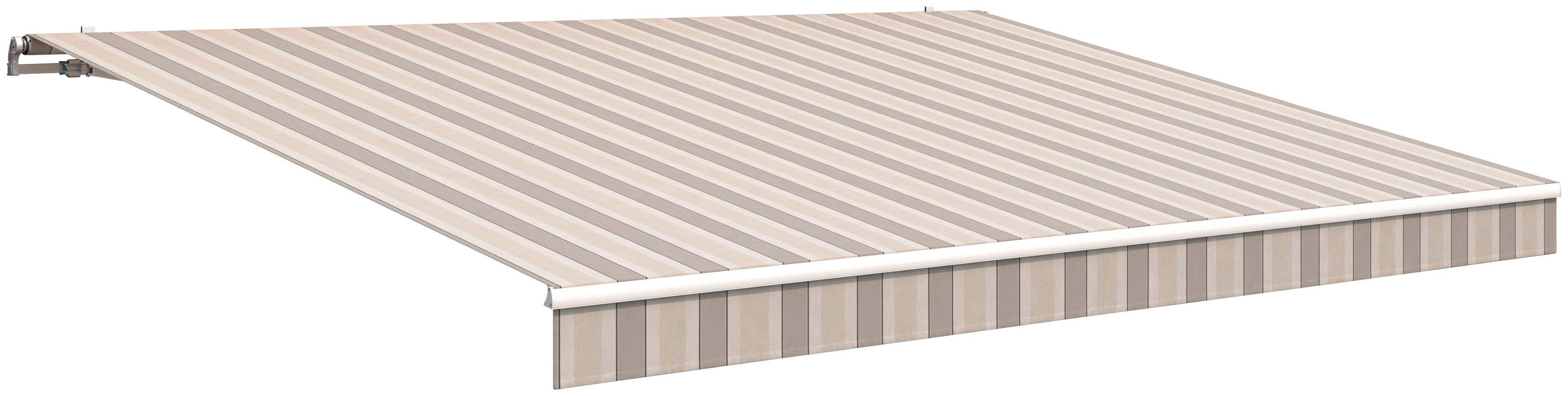 Gelenkarmmarkise WISMAR "Classic", beige (beige, grau), B:350cm H:25cm, Polyacryl, Markisen Image