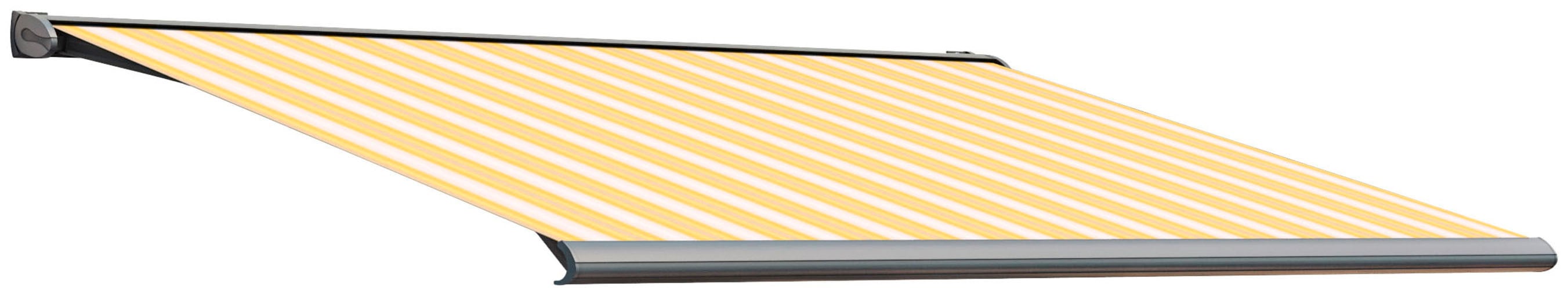 Kassettenmarkise WISMAR "S-Compact", gelb, B:550cm H:19cm, Polyacryl, Markisen