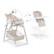 Hauck Sit N Relax Highchair, Winnie the Pooh Biege - Compact Folding, Lightweight, Fully Adjustable, from Birth - 15kg