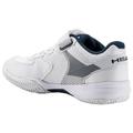 HEAD Sprint 3.5 Velcro Junior Tennis Shoes, White/Blueberry, 2 UK