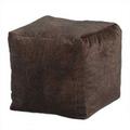 Big Joe Cubic Large Bean Bag Chair Velvet/Denim | 22 H x 22 W x 22 D in | Wayfair 0710020