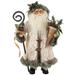 The Holiday Aisle® Gathering Woodsman Santa Figurine | 16 H x 9 W x 5 D in | Wayfair HLDY8051 38277444