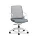 HON Cliq Mesh Office Chair Upholstered in Gray/White/Black | 41 H x 28.75 W x 28.75 D in | Wayfair HCLQT.W0.TC2.F.S.IF.APX25.NL.SB.DW