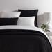 Pine Cone Hill Pick Stitch Reversible Country Coverlet/Bedspread Cotton in Black | Twin Coverlet | Wayfair PC4112-T