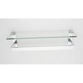 Alno Inc Linear 24" Wall Mounted Towel Bar Metal in Gray | 24 W x 3.13 D in | Wayfair A6427-24-PC