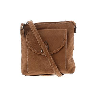 Strada Fashion Crossbody Bag: Tan Solid Bags