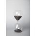 Ebern Designs Ziyear Hourglass Glass in Black | 9.5 H x 4.4 W x 4.4 D in | Wayfair 5F1AD9D754314AC4B83E24CCE586ED9E