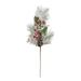 The Holiday Aisle® Snowy Pine & Berry Mixed Stems Plastic | 33 H x 10 W x 10 D in | Wayfair 5136232A95AE4EE7BB5FFBB598206940