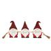 The Holiday Aisle® Buffalo Check Gnome Decorative Accent Wood in Brown | 7 H x 1 D in | Wayfair 8A02A2D1A68F4A88937558F82617FDF6