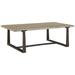 Wildon Home® Cabrera Sled Coffee Table Wood/Metal in Gray | 17.38 H x 55.13 W x 31.25 D in | Wayfair A3F7E630809D4126B8A9D497F570FDFA