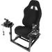 Anman Flight Simulation Cockpit Or Racing Wheel Stand w/ Seat Fit Thrustmaster A10c Hotas Warthog Logitech G29 G920 X56 X52 Honeycomb Controller | Wayfair