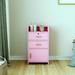 Latitude Run® Vanity Wood in Pink | 31.1 H x 13.78 W x 16.93 D in | Wayfair D164AA07FFCA4886A67FC169B079A3F2