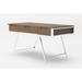 Orren Ellis Derita Desk Wood/Metal in Brown | 30 H x 63 W x 28 D in | Wayfair AE7093D6D73947F697C55726DD98C311