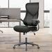 Inbox Zero Houstin Ergonomic Mesh Task Chair Upholstered/Mesh in Gray/Black | 44.29 H x 25.59 W x 26.38 D in | Wayfair