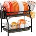 Rebrilliant Lulabelle Shelving Rack Metal in Black | 17.52 H x 20.47 W x 9.45 D in | Wayfair 3D36B21C5BB6440E9689829AF15FCC82