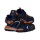 GEOX - Trekking-Sandalen Borealis Mit Zehenschutz In Navy/Orange, Gr.35