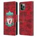 Head Case Designs Officially Licensed Liverpool Football Club Digital Camouflage Home Red Crest Leather Book Wallet Case Cover Compatible with Apple iPhone 11 Pro