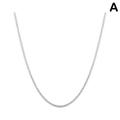 Silver Sparkling Clavicle Chain Choker Necklace Collar Bracelet Rings P3U5