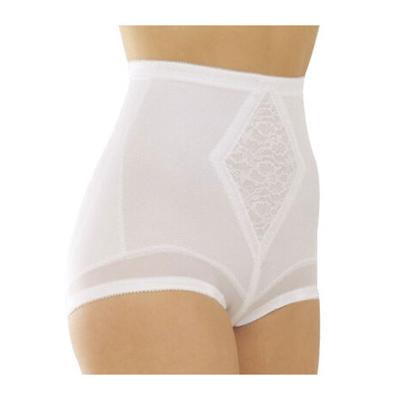 Plus Size Women's Panty Brief Medium Shaping by Rago in White (Size 3X)
