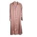Free People Dresses | Free People Pink Button Up Shirt Dress Maxi Xs | Color: Pink | Size: Xs