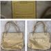 Coach Bags | Coach Yellow Pebble Grain Leather Large Tote Bag | Color: Yellow | Size: Os