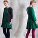 Anthropologie Dresses | Anthropologie | Meadow Rue Kelly Green Long Sleeve Tunic Dress Women’s Size 12 | Color: Green | Size: 12