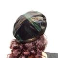 Velvet Beret Hat For Women S-M