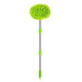 Andoer 2 in 1 Chenille Microfiber Car Wash Brush Mop Car Cleaning Brush Mitt with Long Handle Car Cleaning Tool Kit Brush Duster Paint Scratch Free