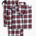 J. Crew Intimates & Sleepwear | Jcrew Tartan Flannel Pj Set | Color: Red/White | Size: Xs