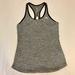 Adidas Tops | Adidas : Racer-Back Grey Workout Tank Top | Color: Gray | Size: Xs