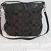 Coach Bags | Coach Tote/Shoulder Handbag Hobo Authentic Black/Gray W/Adjustable Strap | Color: Black/Gray | Size: Os