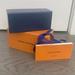 Louis Vuitton Accessories | Louis Vuitton Empty Glasses Case + Storage Box& Ribbon | Color: Blue | Size: Os