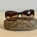 Coach Accessories | Coach Sunglasses | Color: Brown | Size: Os